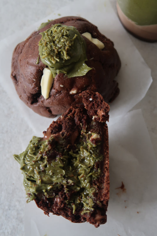 6 Pistachio cream cookies